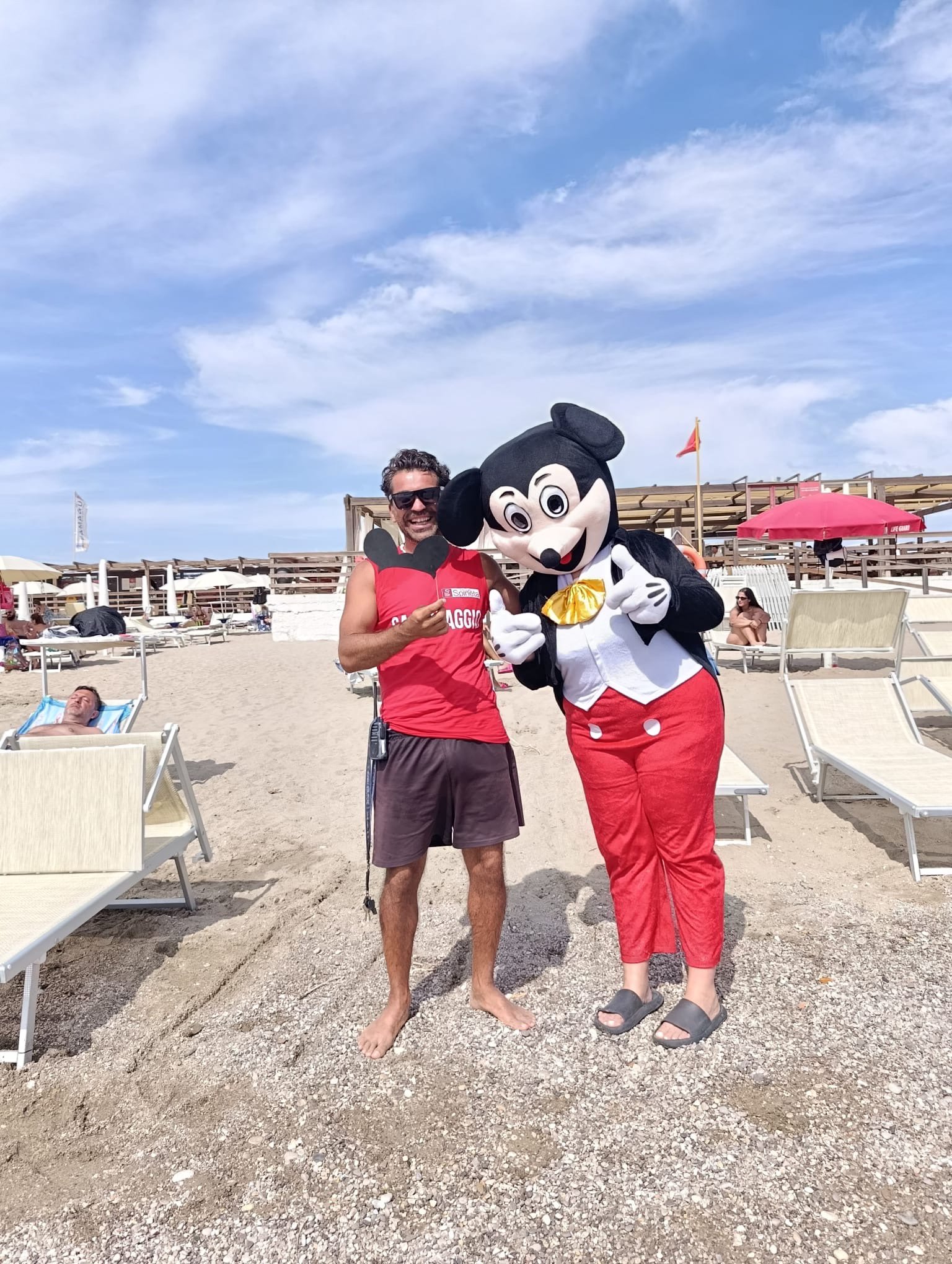 Il Lido Riviera Spineta visto dall'esterno, Battipaglia